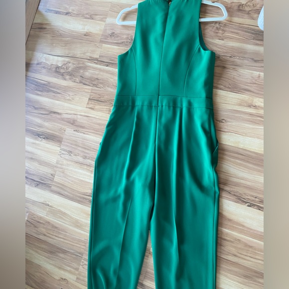 Trina Turk Green Ruffled Jumpsuit - Picture 9 of 12